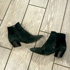 Aquatalia Faylynn Leather Booties Size 7.5